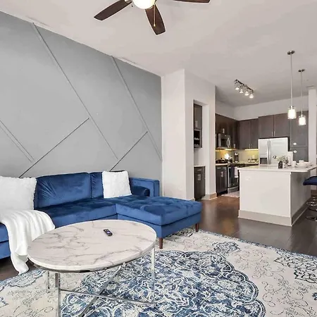 Appartamento Downtown Elegance Upscale Houston King Retreat